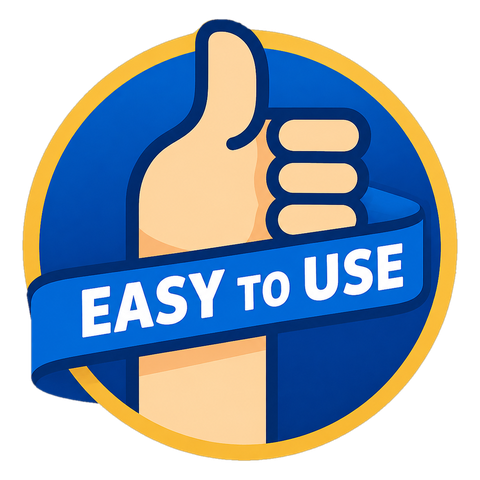 Easy to use badge